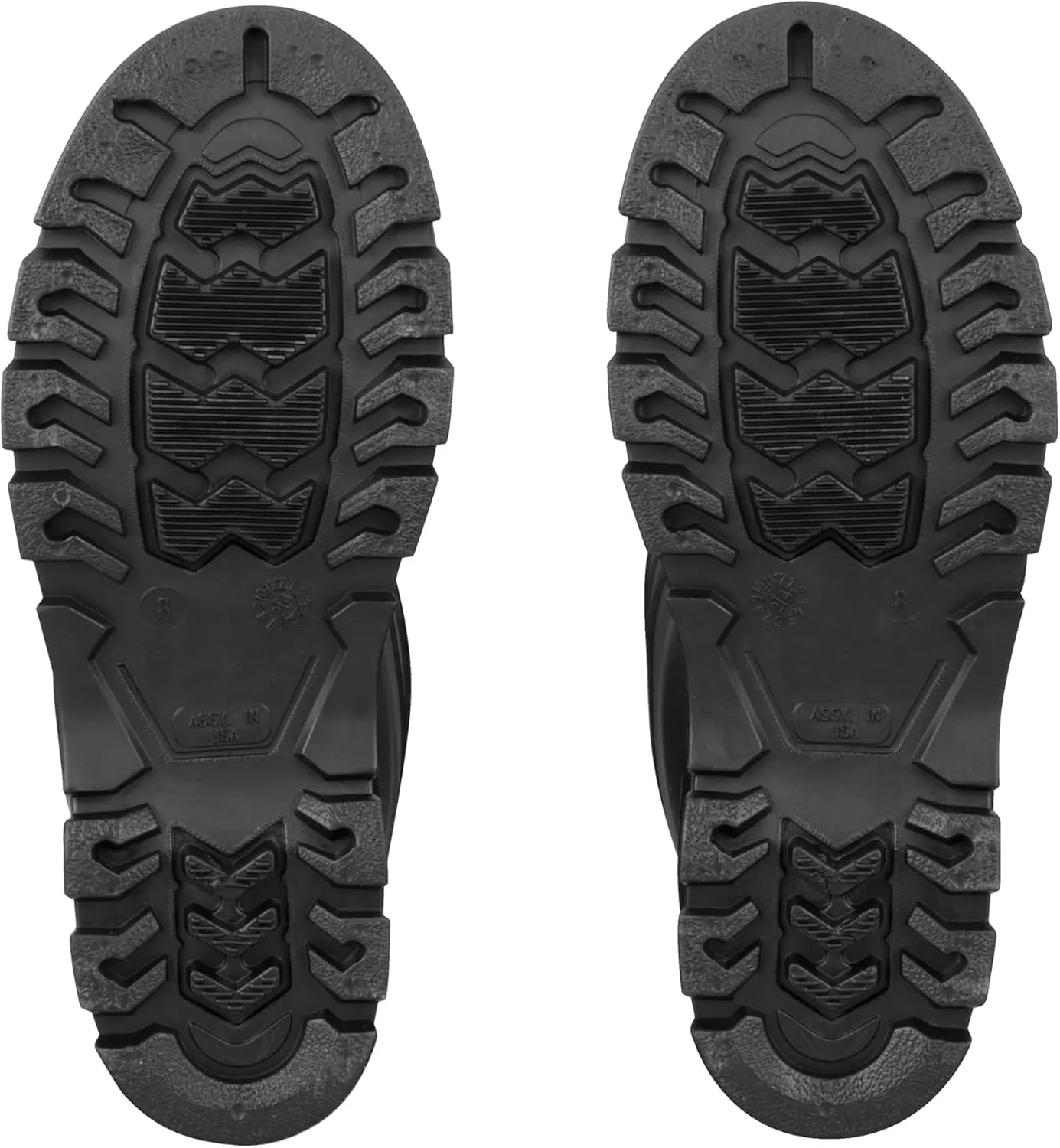 Heartland Work Lite Waterproof Work Boots for Men and Women - Lightweight, Flexible Modern PVC Boots with Easy On/Off, Slip-Resistant Outsole