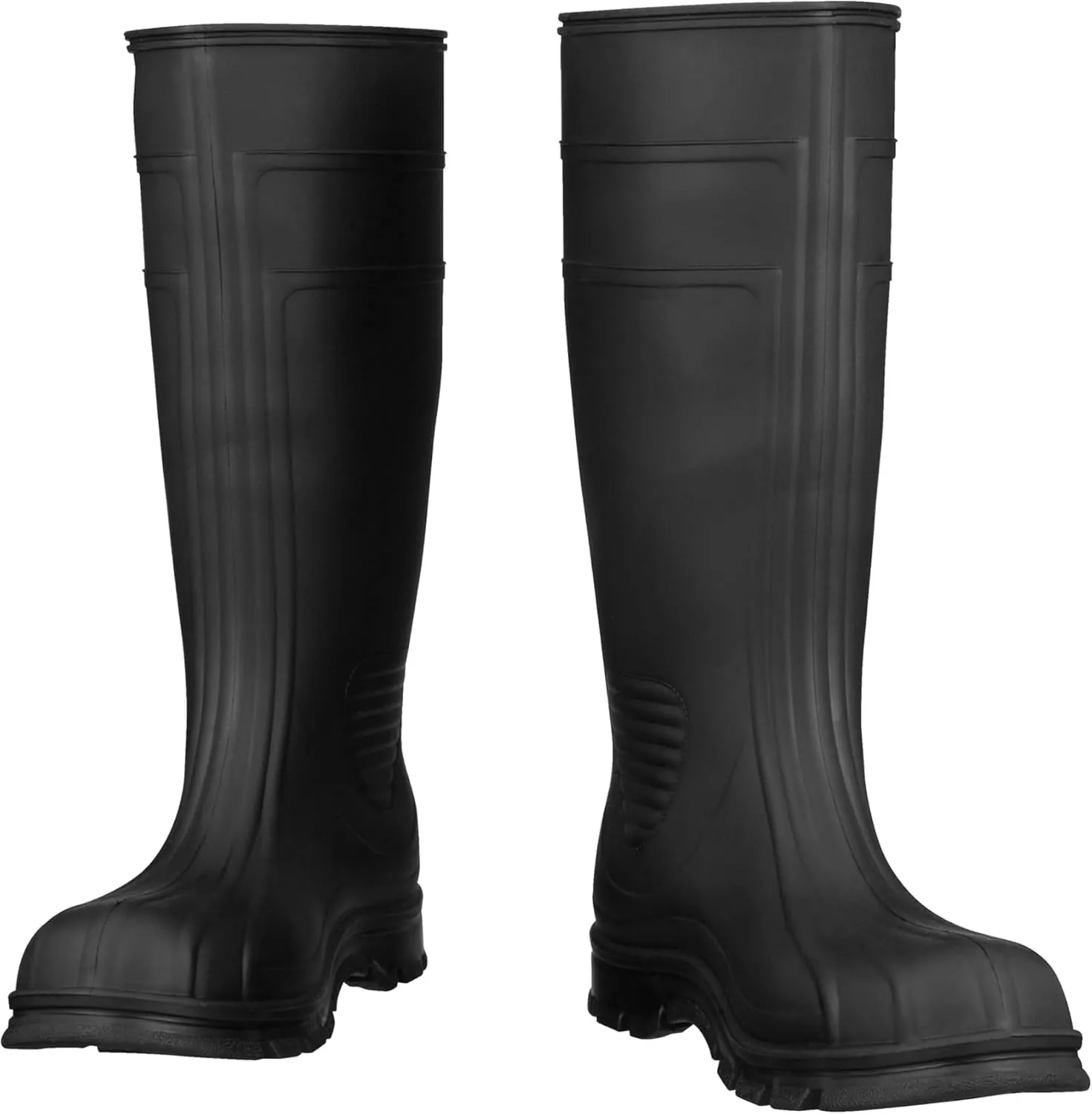 Heartland Work Lite Waterproof Work Boots for Men and Women - Lightweight, Flexible Modern PVC Boots with Easy On/Off, Slip-Resistant Outsole