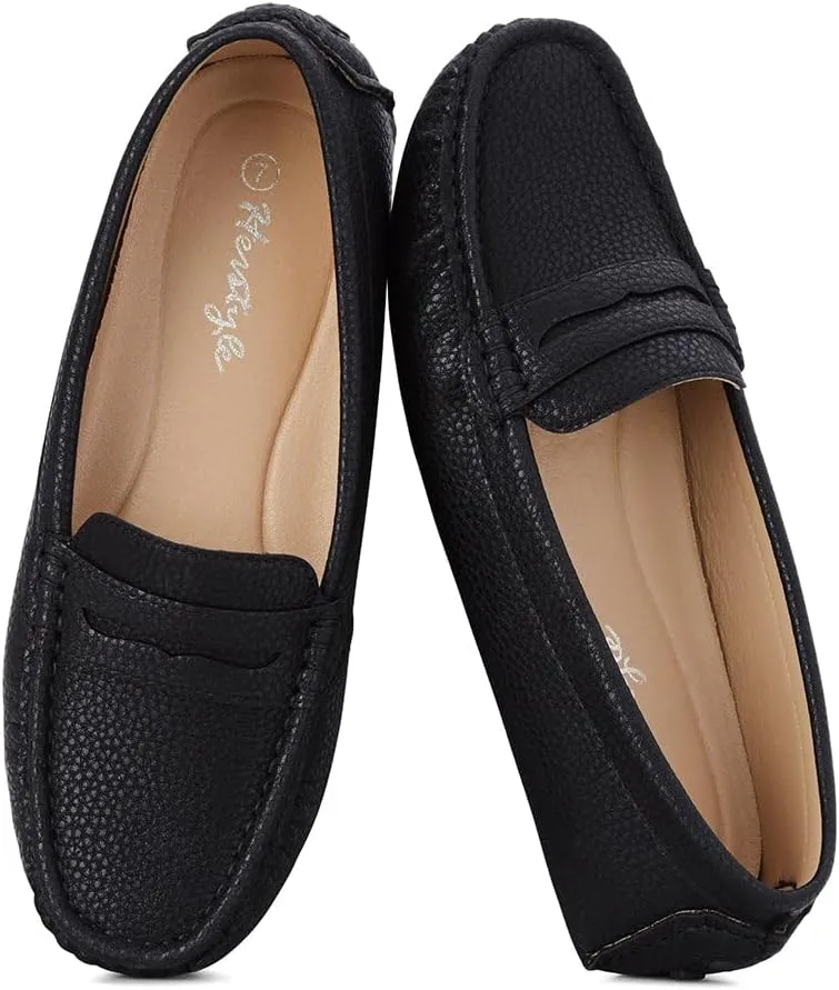 Herstyle Women's Loafers, Comfy Dressy Flats, Slip-On Penny Loafers & Moccasins with Cushioned Footbed, Lightweight Business Casual Shoes for Office, Walking & Travel (2025)