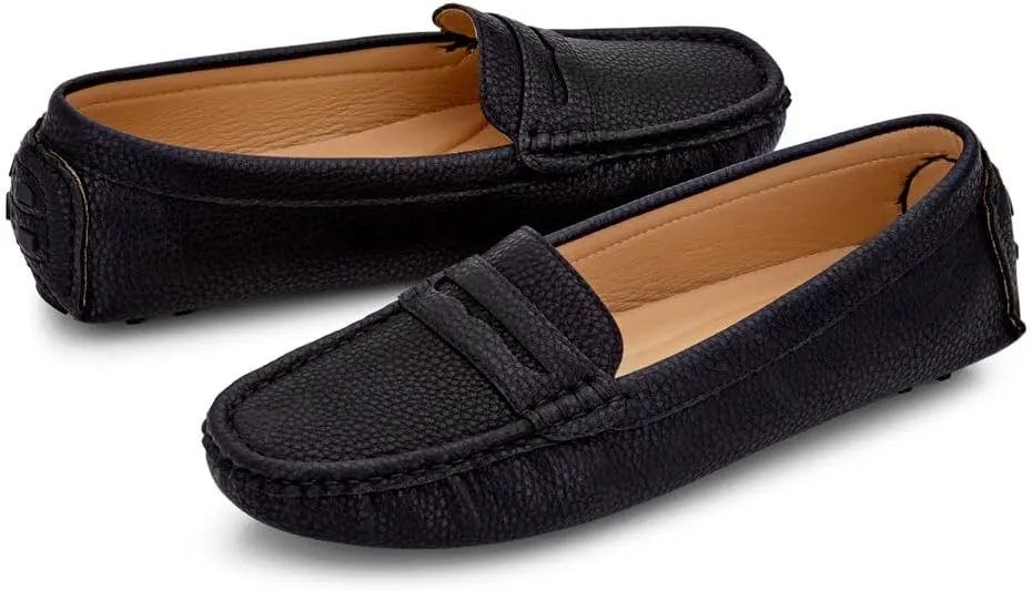 Herstyle Women's Loafers, Comfy Dressy Flats, Slip-On Penny Loafers & Moccasins with Cushioned Footbed, Lightweight Business Casual Shoes for Office, Walking & Travel (2025)