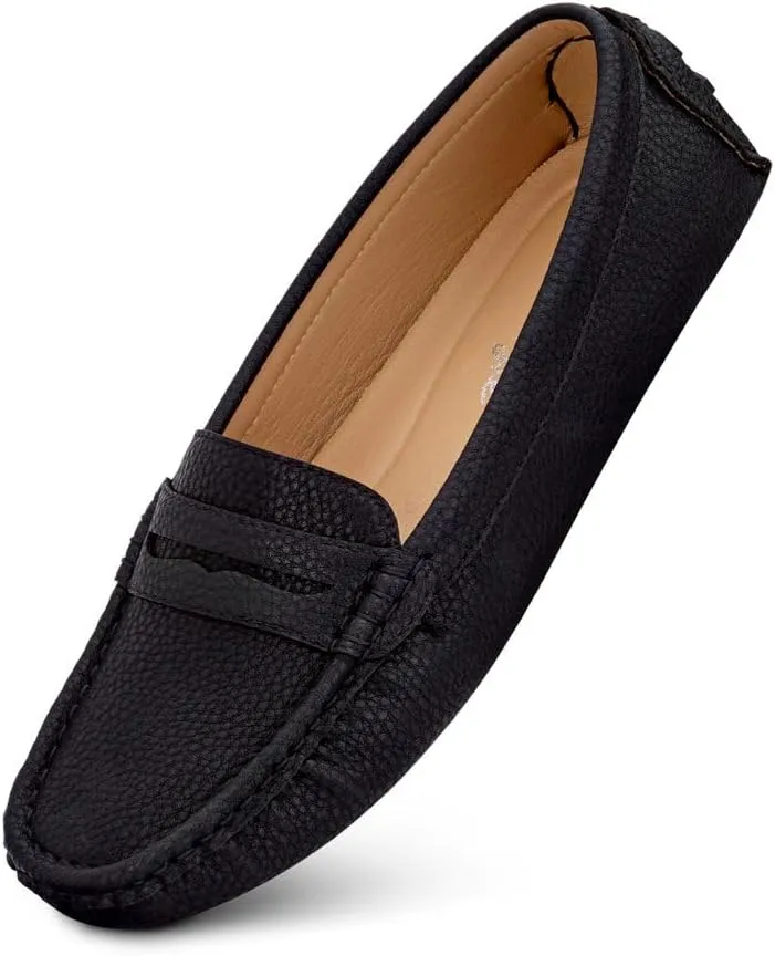 Herstyle Women's Loafers, Comfy Dressy Flats, Slip-On Penny Loafers & Moccasins with Cushioned Footbed, Lightweight Business Casual Shoes for Office, Walking & Travel (2025)