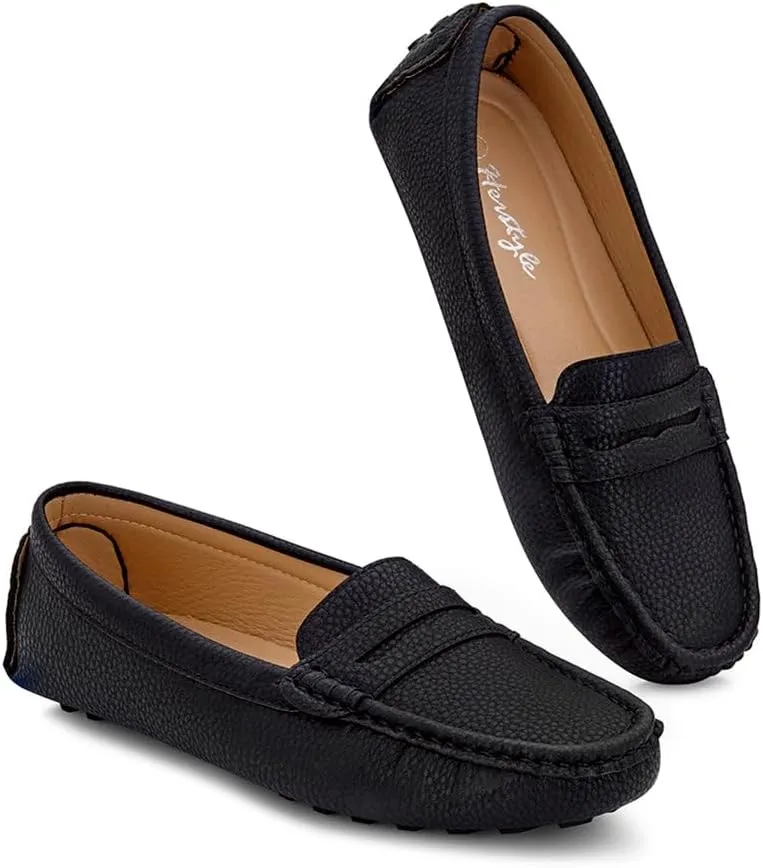 Herstyle Women's Loafers, Comfy Dressy Flats, Slip-On Penny Loafers & Moccasins with Cushioned Footbed, Lightweight Business Casual Shoes for Office, Walking & Travel (2025)