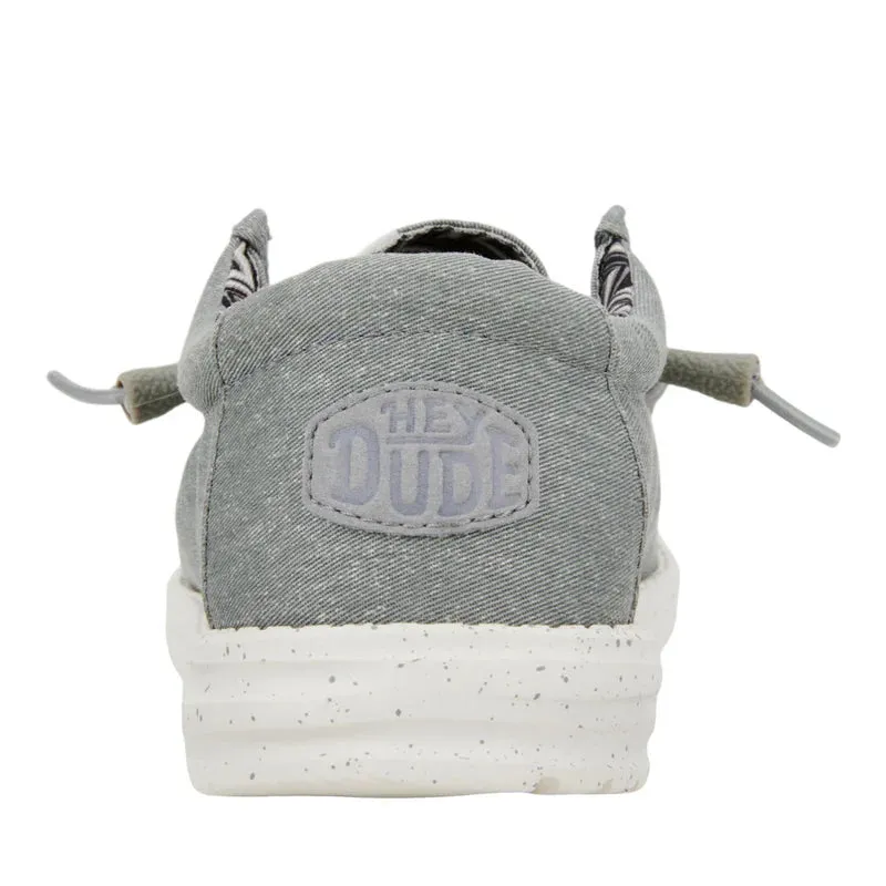HEY DUDE- MEN'S WALLY STRETCH CANVAS SHOE