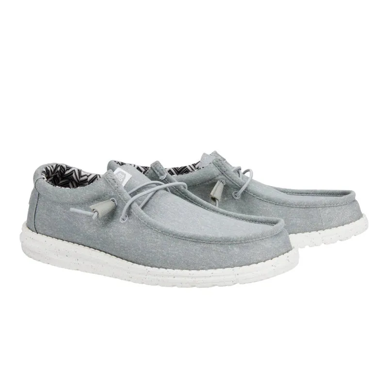 HEY DUDE- MEN'S WALLY STRETCH CANVAS SHOE