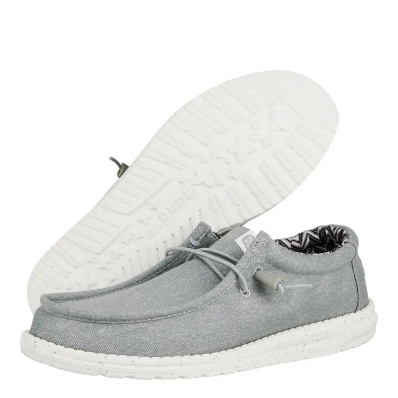 HEY DUDE- MEN'S WALLY STRETCH CANVAS SHOE