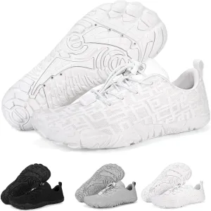Hike Barefoot Shoes Womens Mens Footwear, Pro Water Shoe Women Men Barefoot Hiking Beach Grounding Shoes for Travel, Wide Toe Box Zero Drop Non-Slip Breathable Lightweight