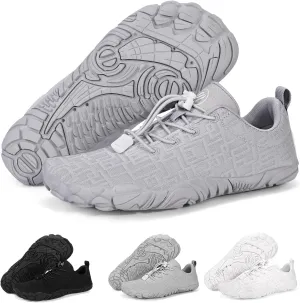 Hike Barefoot Shoes Womens Mens Footwear, Pro Water Shoe Women Men Barefoot Hiking Beach Grounding Shoes for Travel, Wide Toe Box Zero Drop Non-Slip Breathable Lightweight