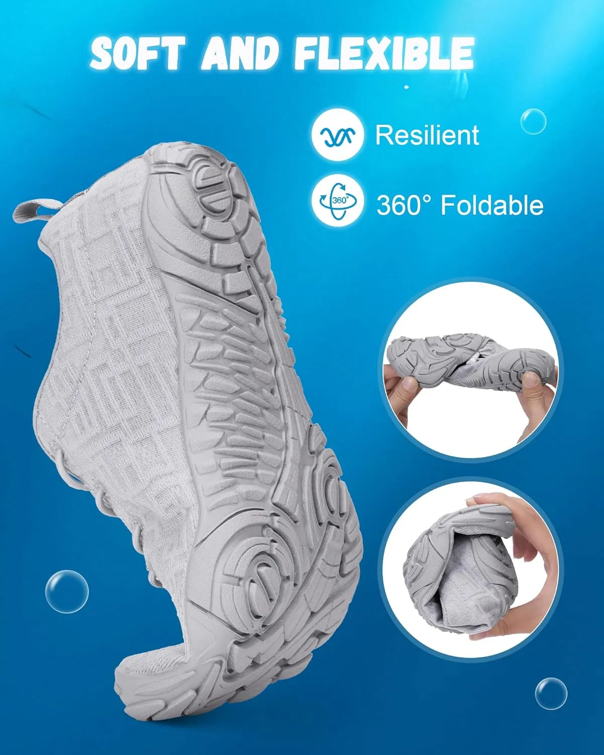 Hike Barefoot Shoes Womens Mens Footwear, Pro Water Shoe Women Men Barefoot Hiking Beach Grounding Shoes for Travel, Wide Toe Box Zero Drop Non-Slip Breathable Lightweight