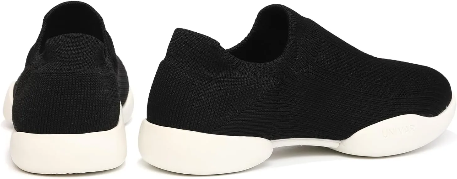 HIPPOSEUS Women's Knitted Jazz Dance Sneakers Soft Leisure Jogging Shoes,Model SS