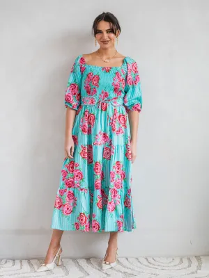 'HONOUR' DRESS IN AUSTIN'S ROSE