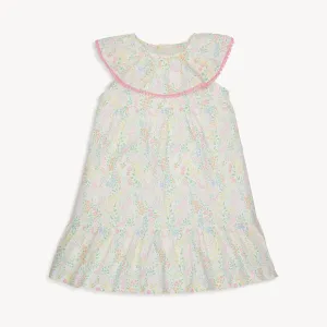 Hoppy Garden Cotton Sleeveless Dress
