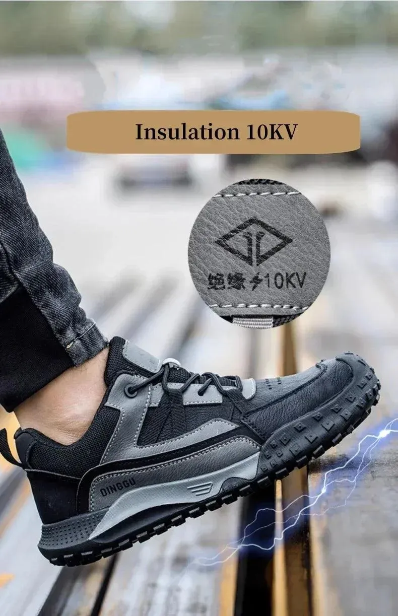 Insulated Anti-Smash Safety Work Boots – Indestructible Protective  Men Sneaker