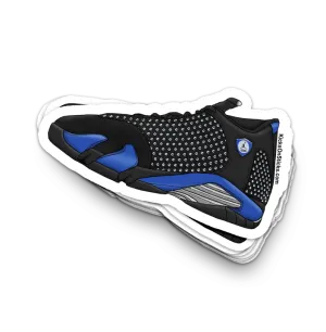 Jordan 14 "Supreme Black" Sneaker Sticker