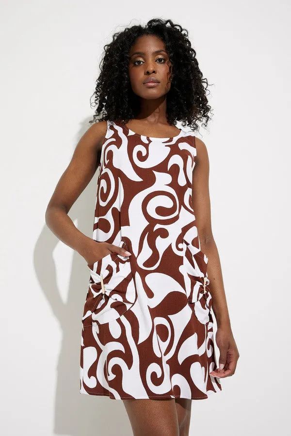 Joseph Ribkoff Abstract Print Dress # 232165