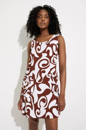 Joseph Ribkoff Abstract Print Dress # 232165