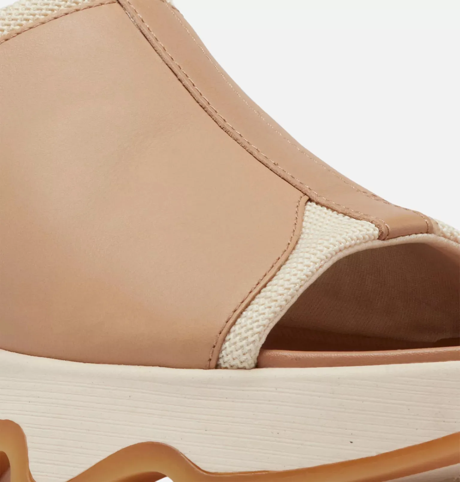 Kinetic Impact Slide High Wedge Sandal-Honest Beige/Honey White
