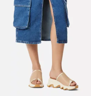 Kinetic Impact Slide High Wedge Sandal-Honest Beige/Honey White