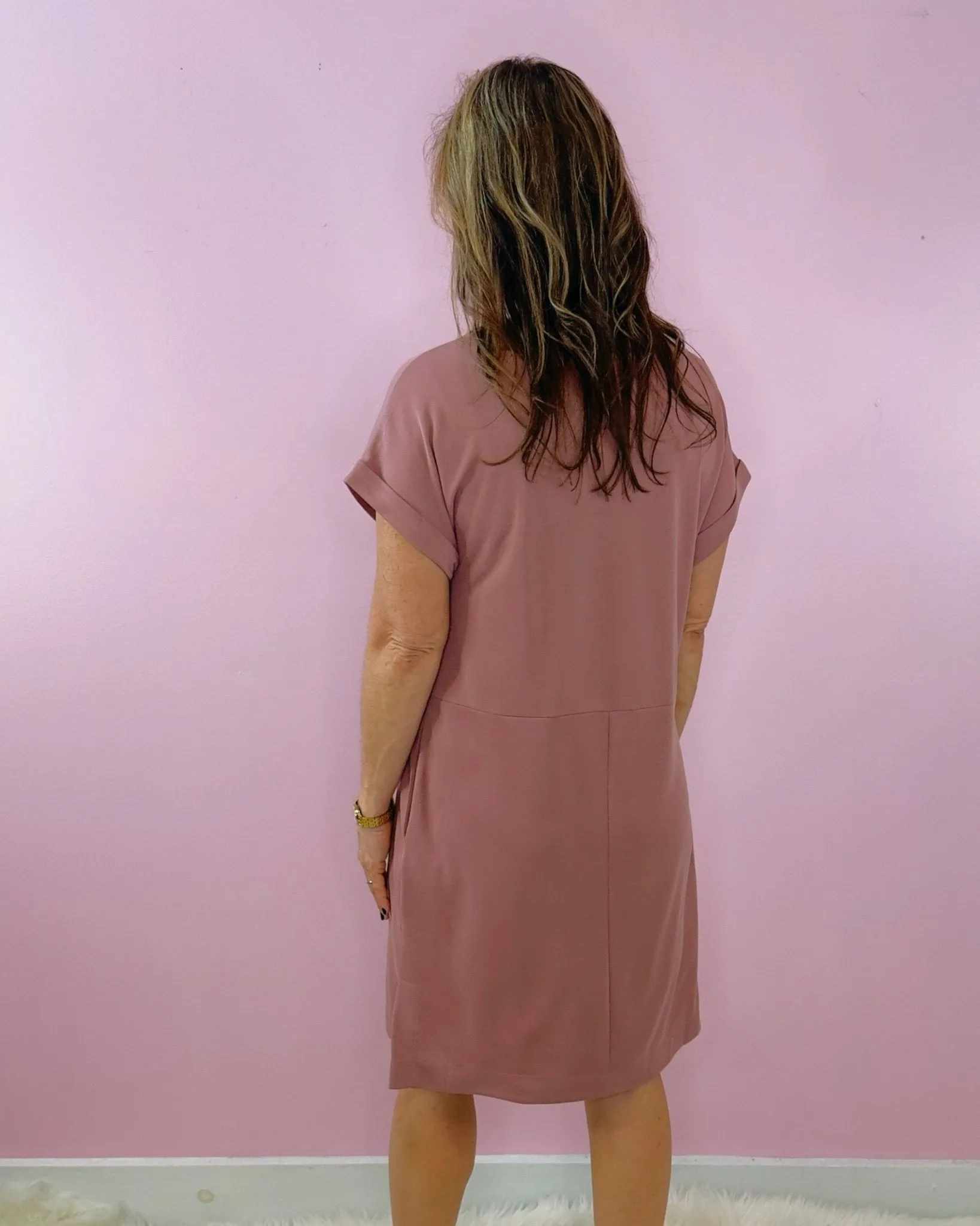 Laid-Back Luxe T-Shirt Dress