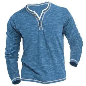 Leon - V-Neck Long-Sleeve Shirt