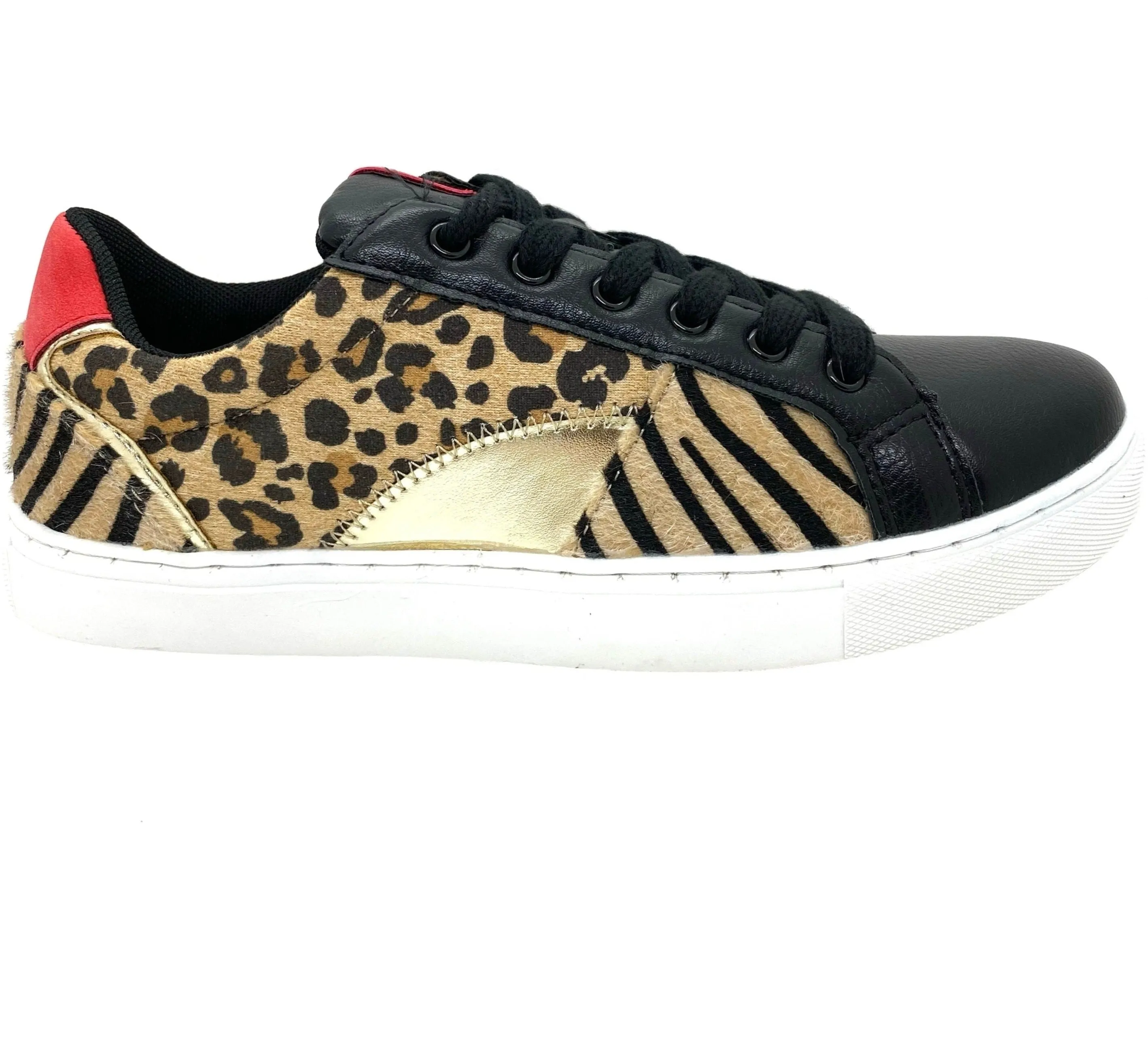 Lunar Ladies Charlize Animal Print Sneaker