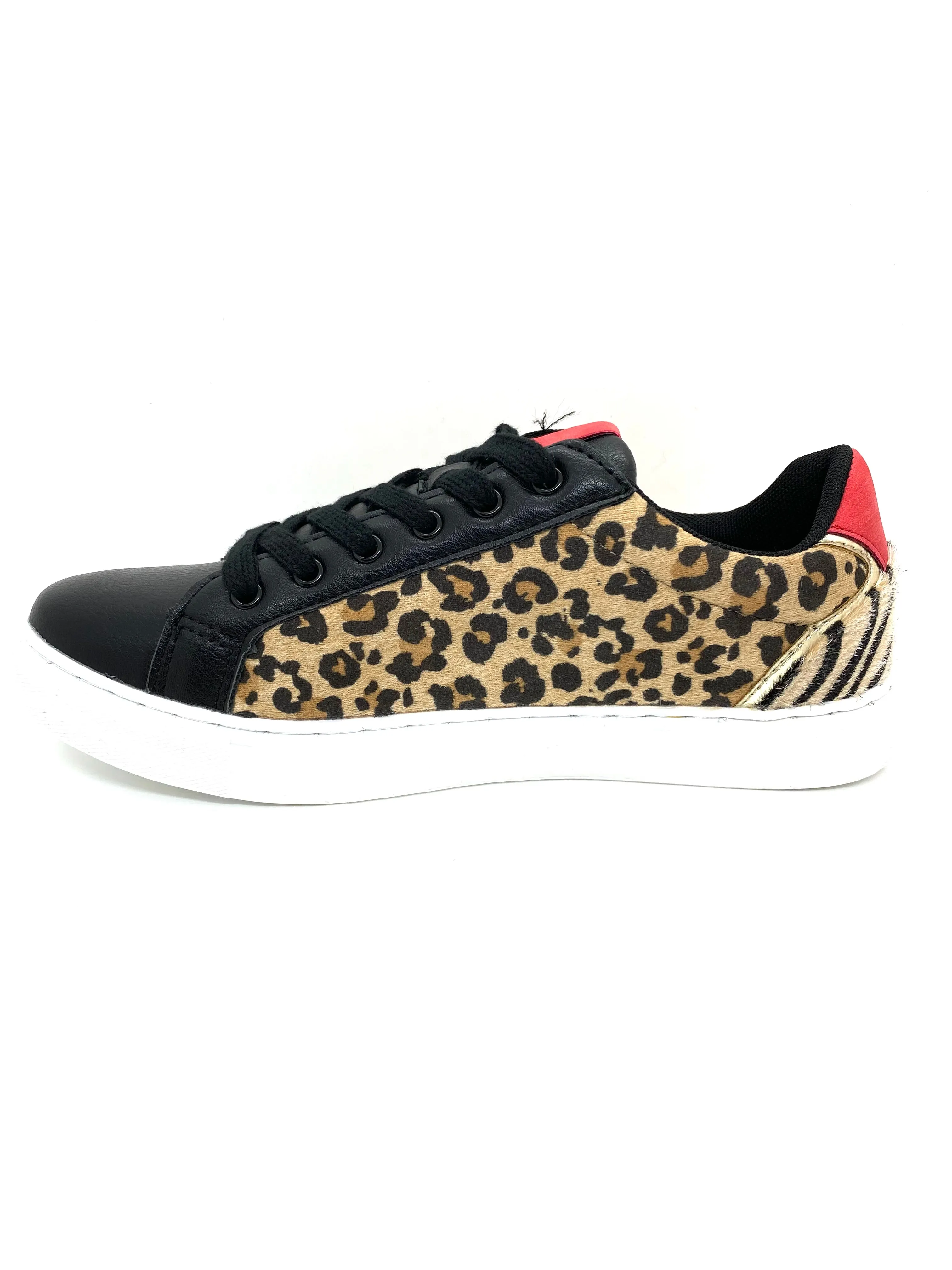 Lunar Ladies Charlize Animal Print Sneaker