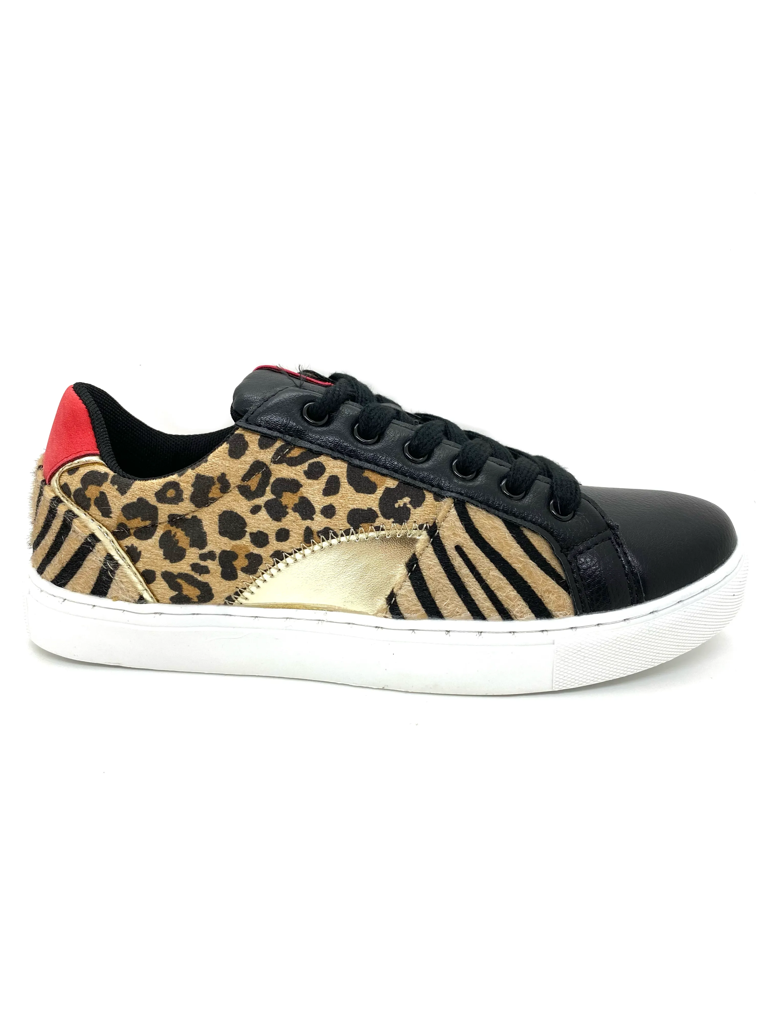Lunar Ladies Charlize Animal Print Sneaker