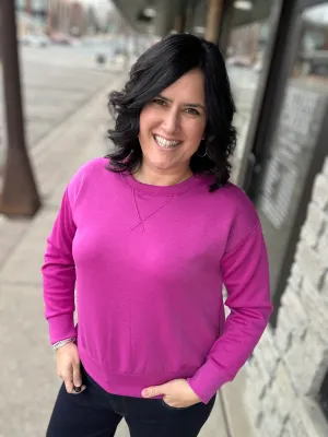 Magenta Malibu Top