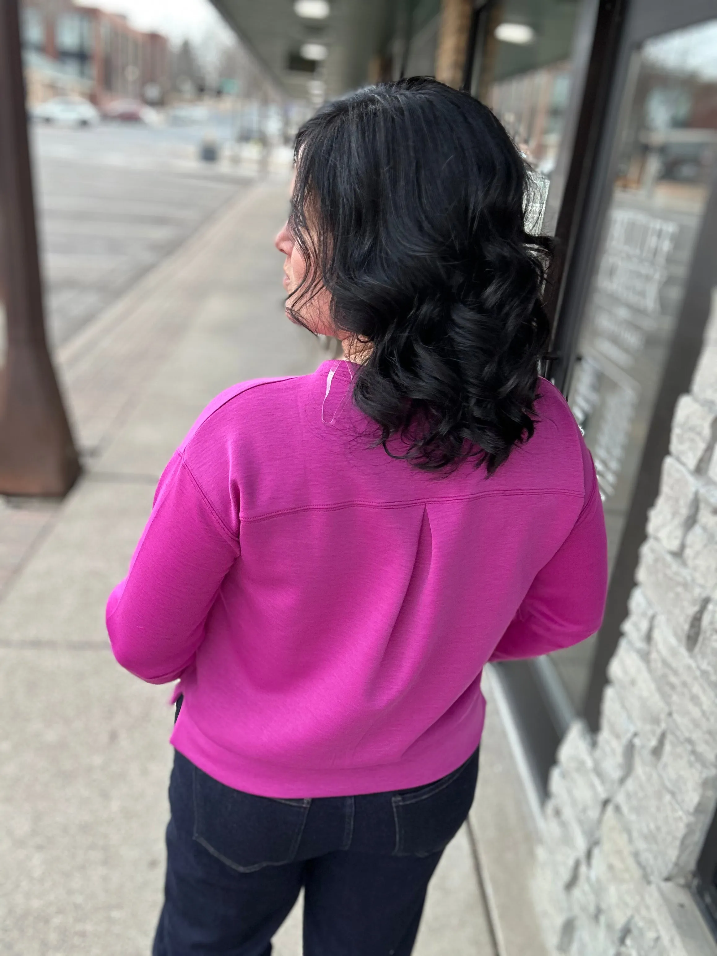Magenta Malibu Top