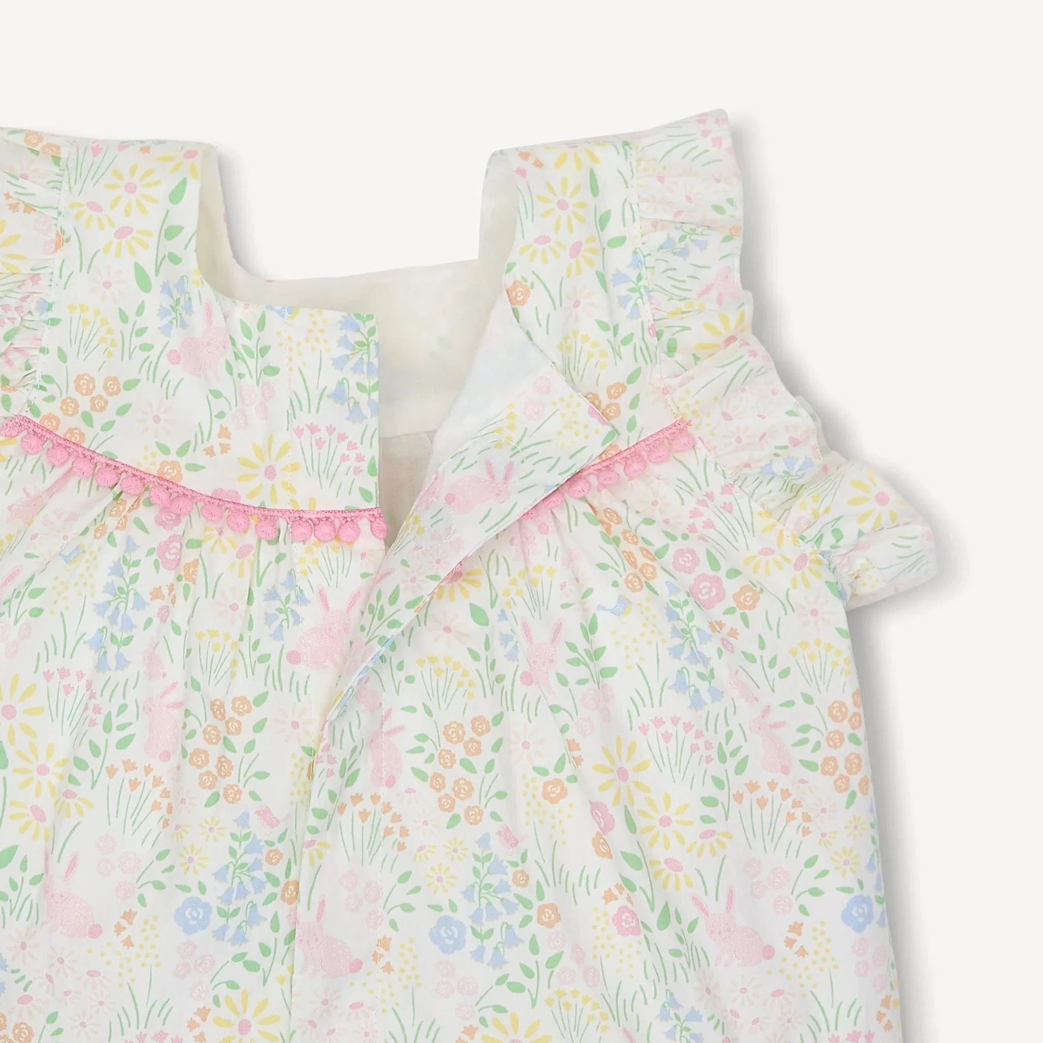 MAGNETIC ME HOPPY GARDEN COTTON DRESS  DIAPER COVER SET