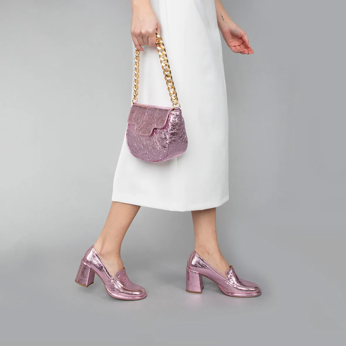 Mandy Pink Metallic
