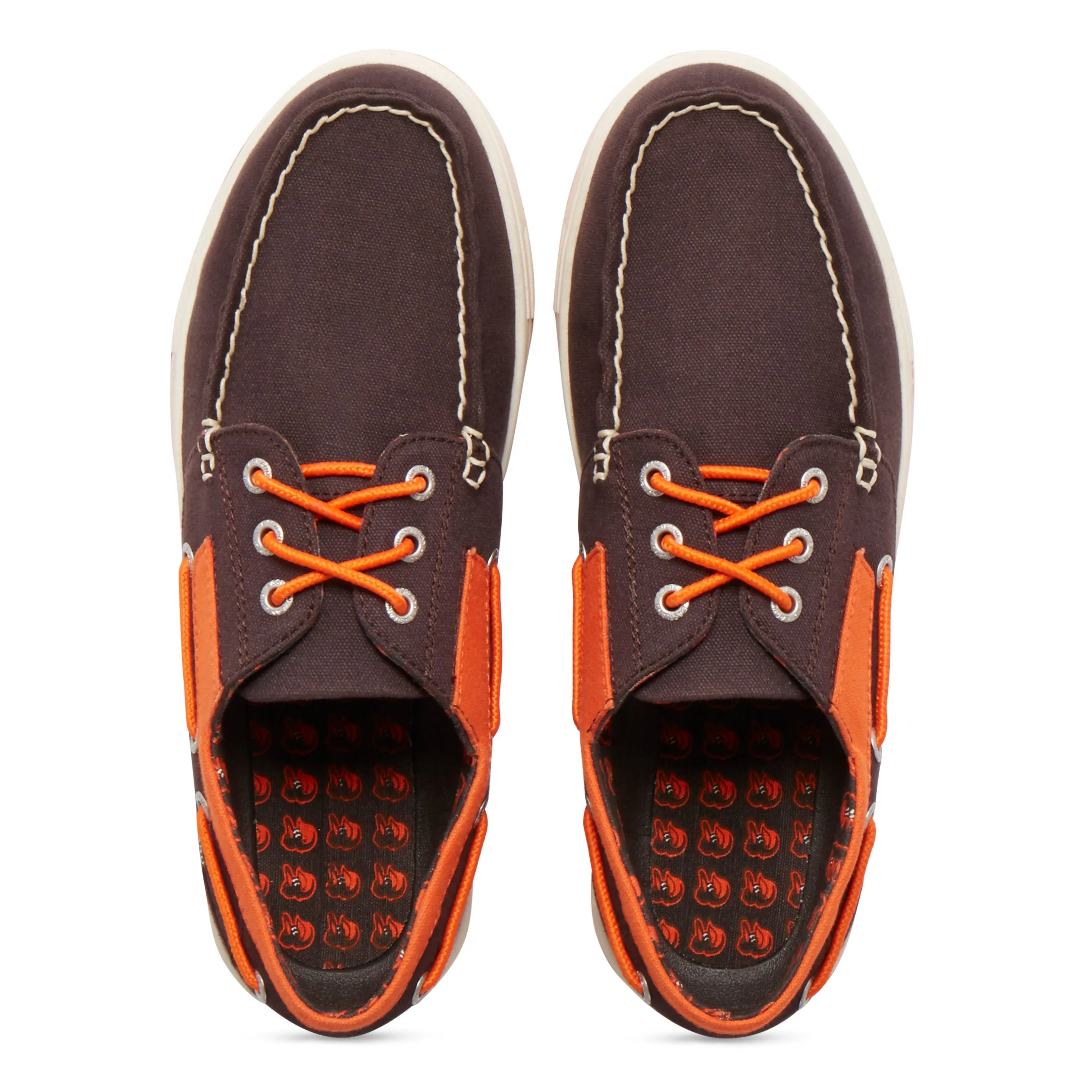 Men's Adventure MLB Baltimore Orioles Canvas Boat Shoe