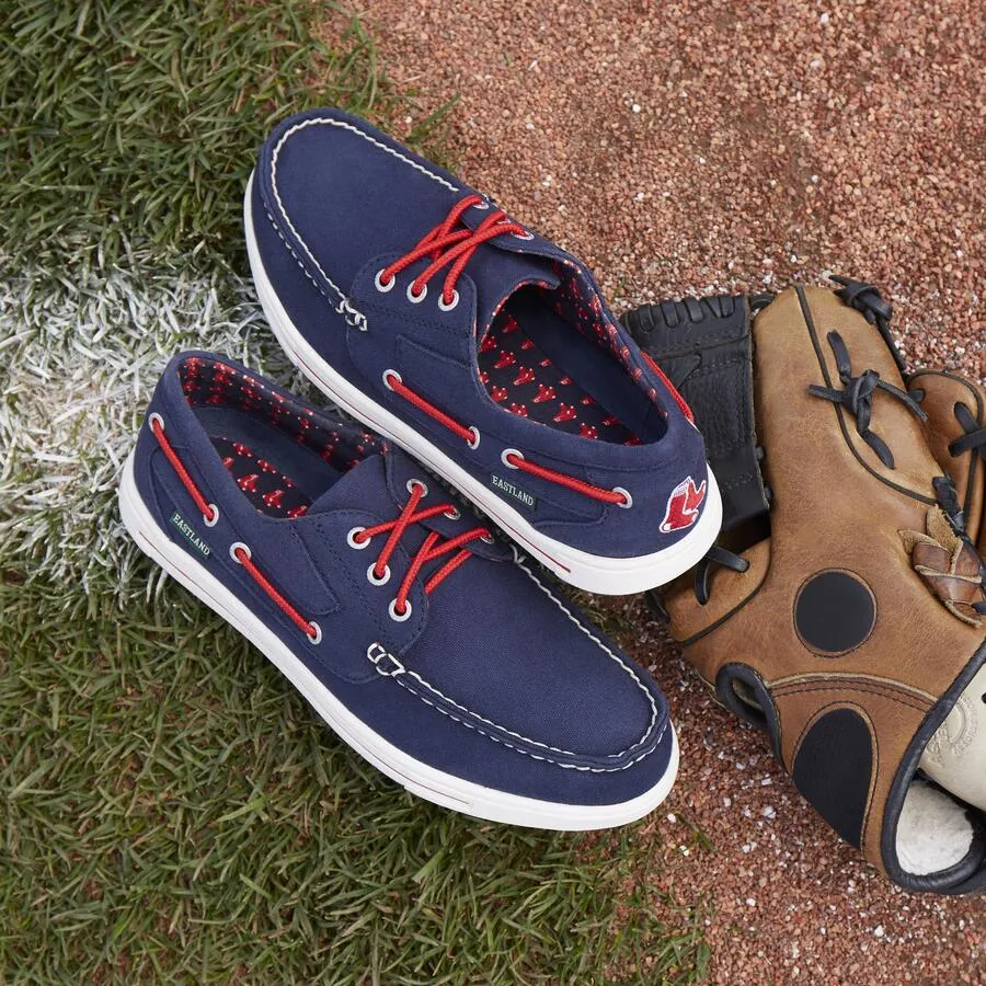 Men's Adventure MLB Boston Red Sox Canvas Boat Shoe
