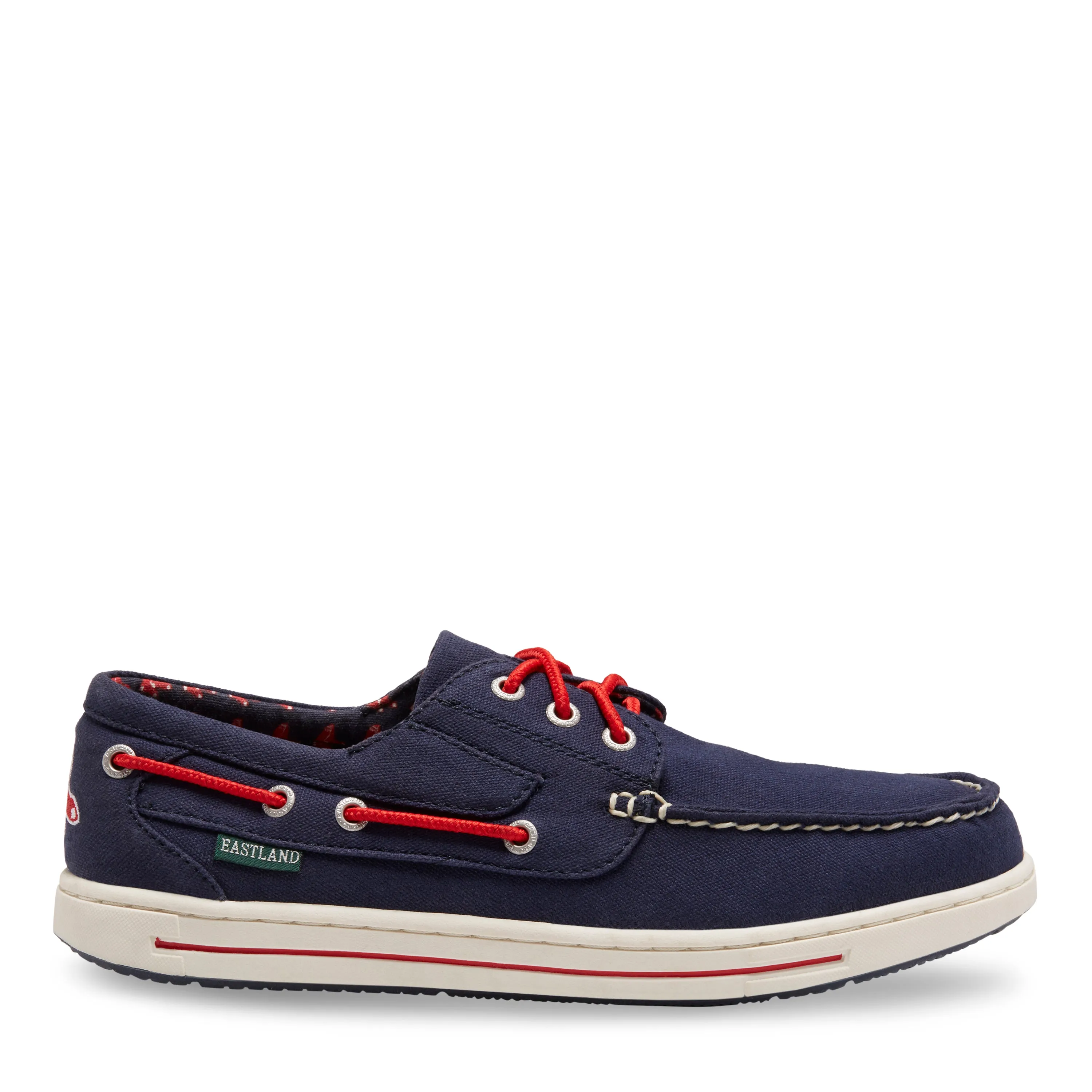 Men's Adventure MLB Boston Red Sox Canvas Boat Shoe