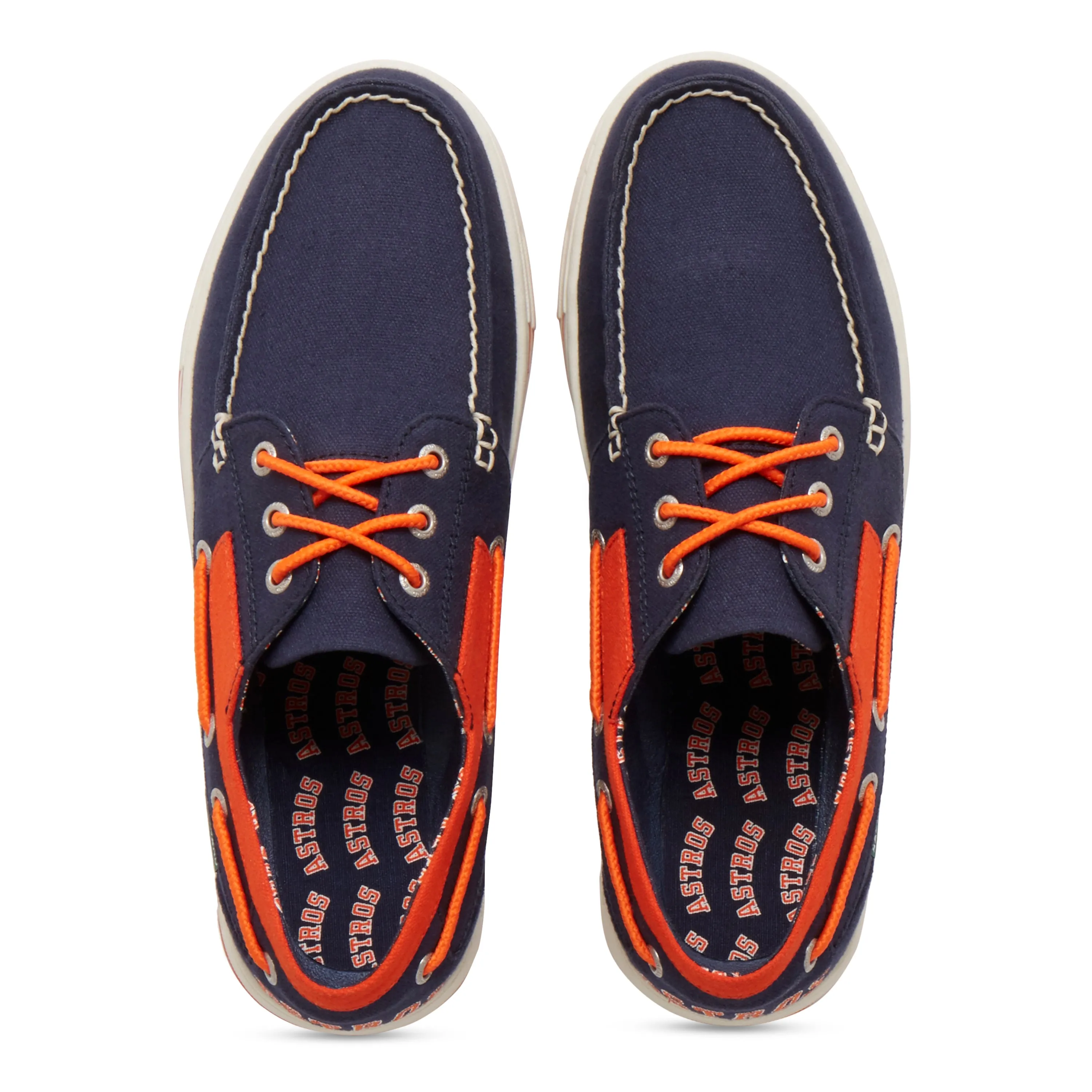 Men's Adventure MLB Houston Astros Canvas Boat Shoe