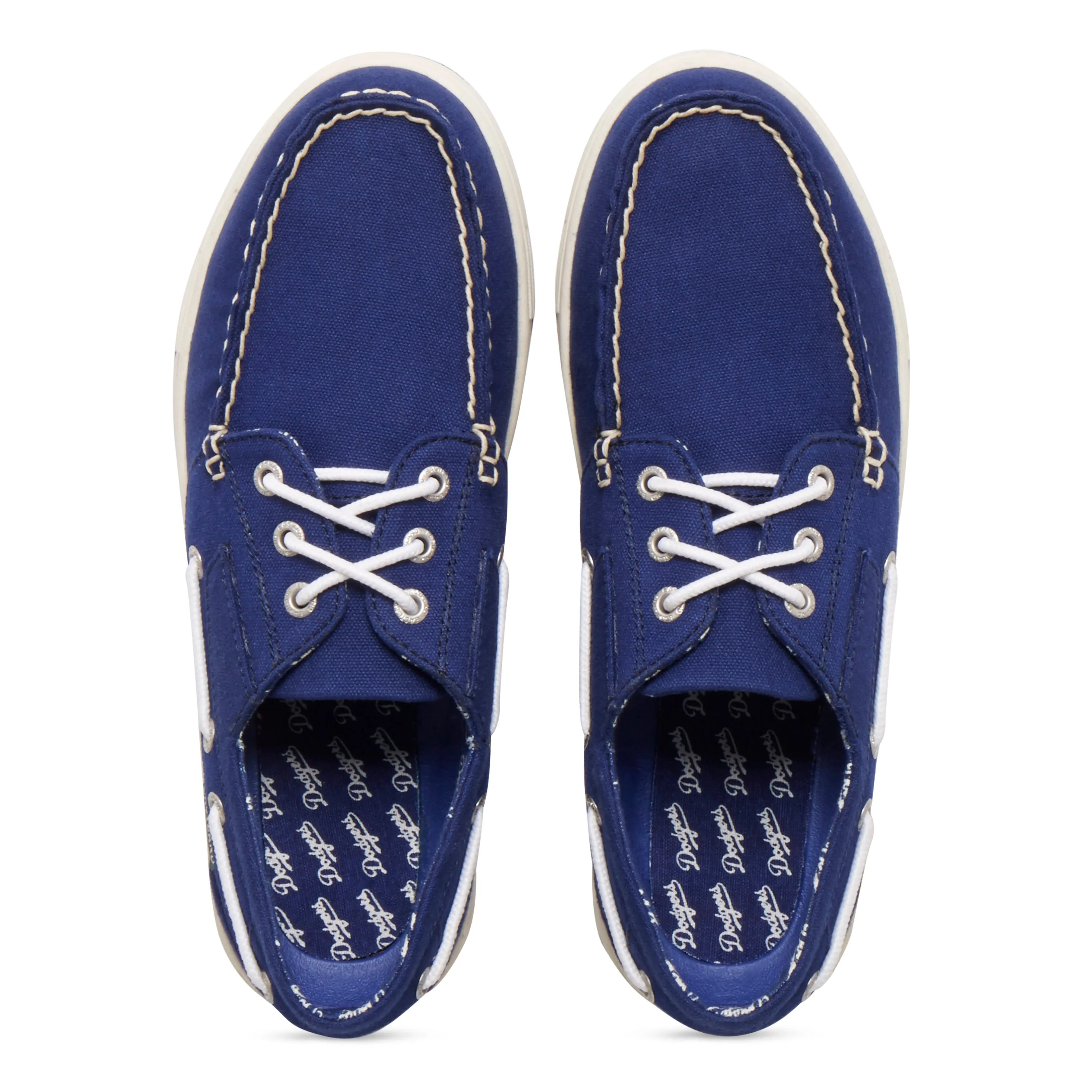 Men's Adventure MLB Los Angeles Dodgers Canvas Boat Shoe