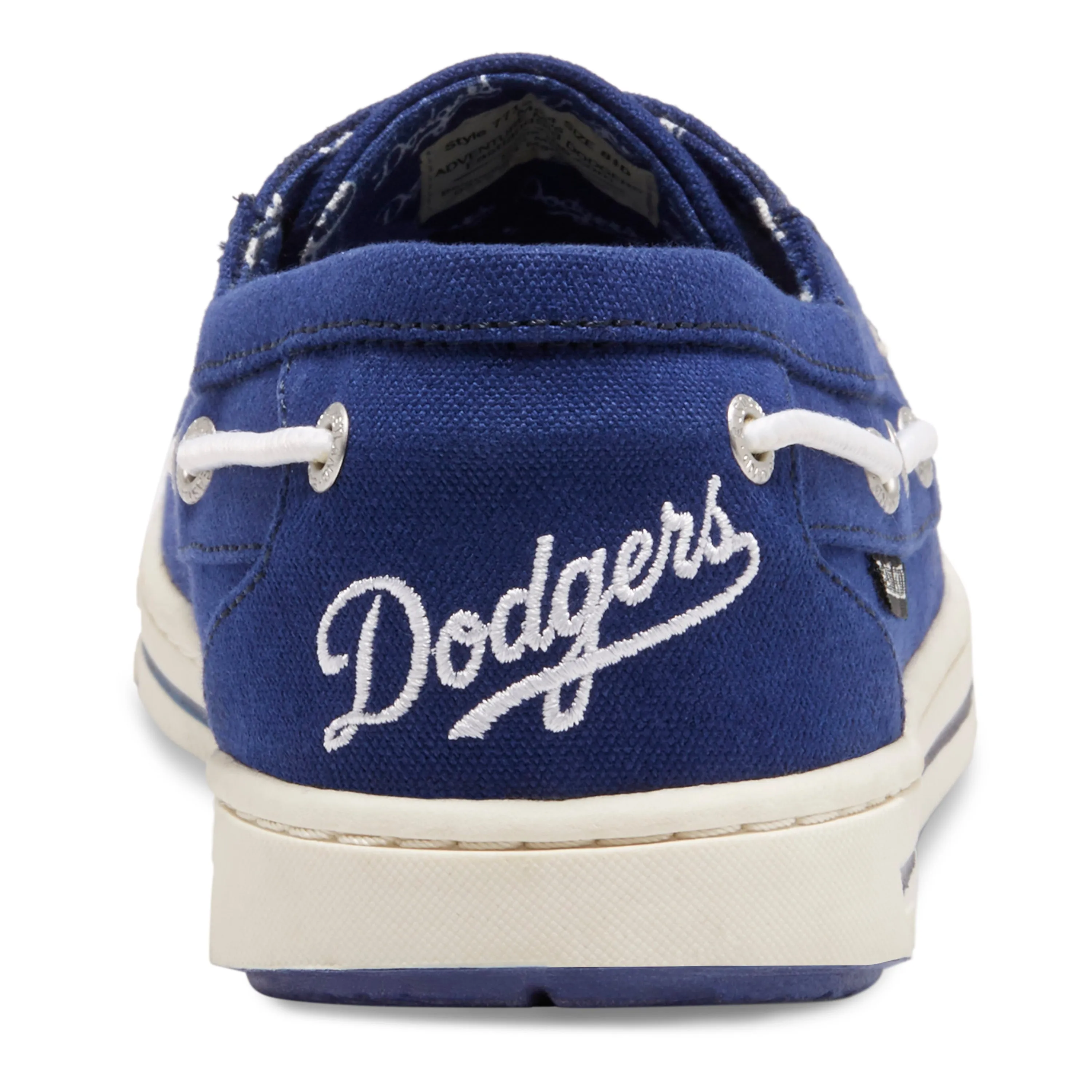 Men's Adventure MLB Los Angeles Dodgers Canvas Boat Shoe