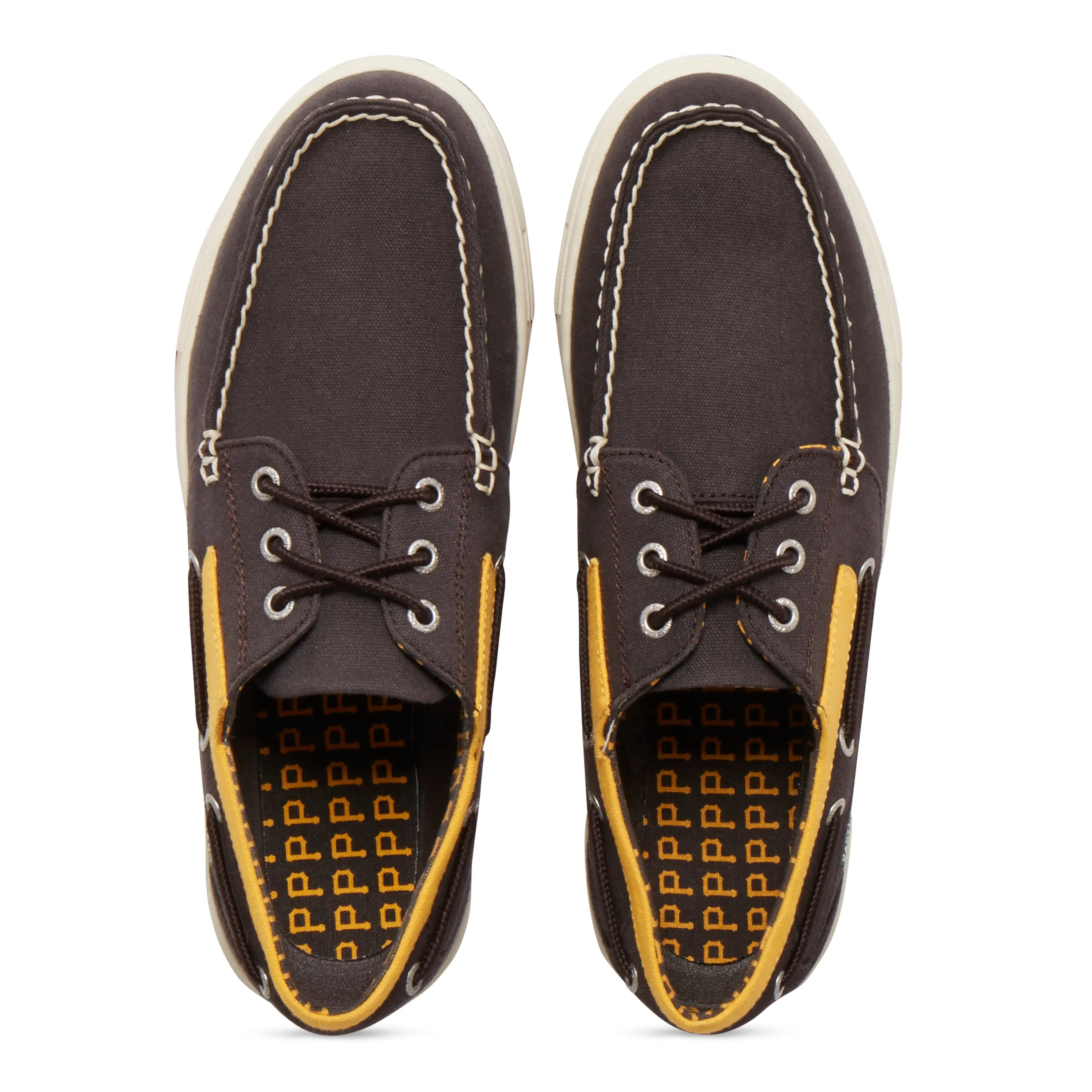 Men's Adventure MLB Pittsburgh Pirates Canvas Boat Shoe