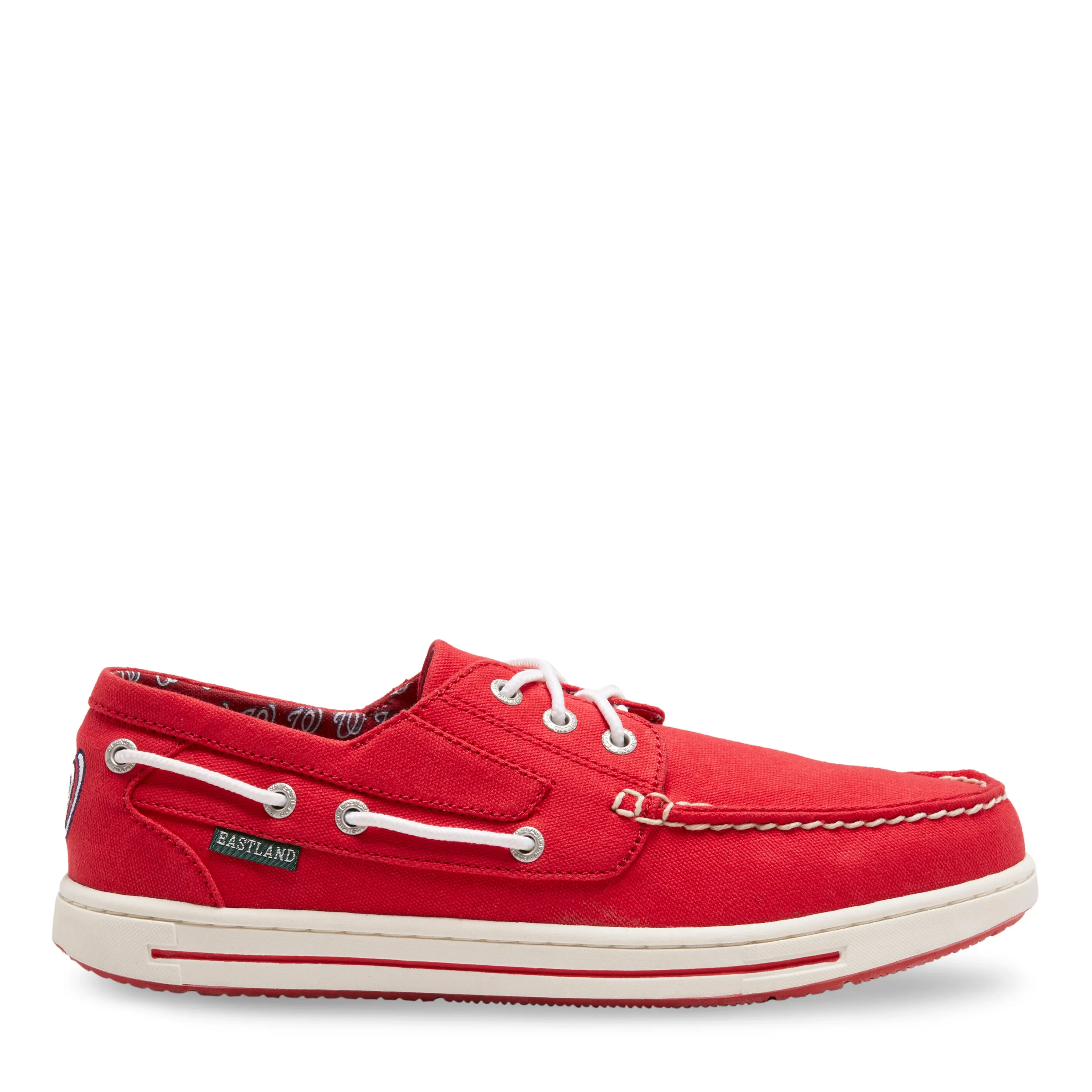 Men's Adventure MLB Washington Nationals Canvas Boat Shoe