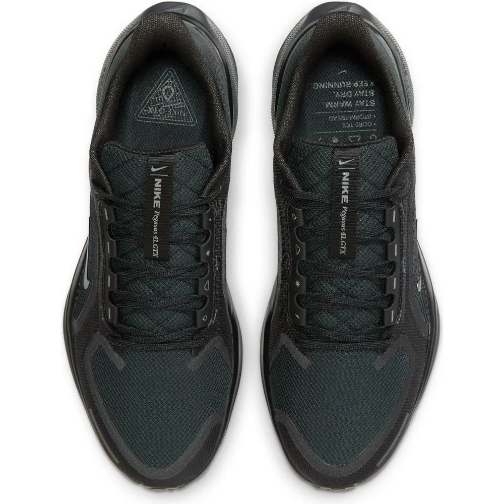 Mens Air Zoom Pegasus 41 GORE-TEX - Black/Black/Anthracite