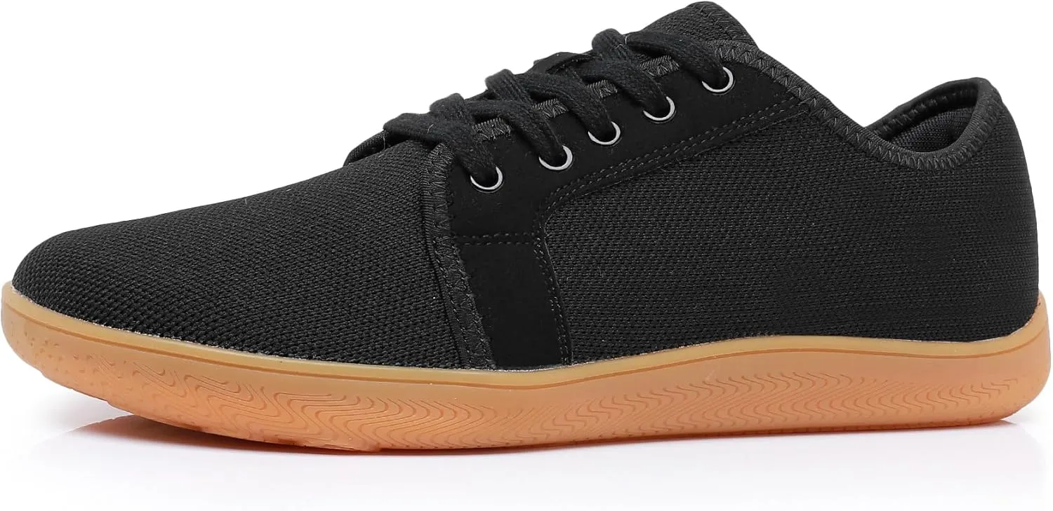 Men's Barefoot Wide Width Minimalist Shoes  Zero Drop, Ultra-Thin Flexible Sole, Extra Wide Toe Box for Natural Movement & Foot Health