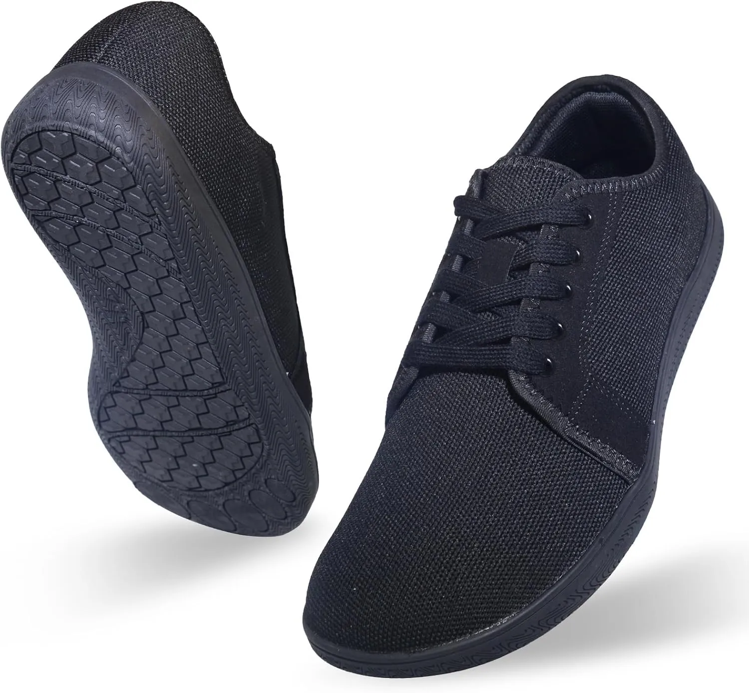 Men's Barefoot Wide Width Minimalist Shoes  Zero Drop, Ultra-Thin Flexible Sole, Extra Wide Toe Box for Natural Movement & Foot Health