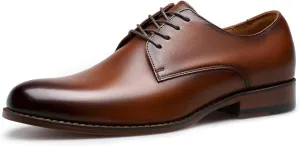 Mens Dress Shoes Classic Formal Oxford in Genuine Leather