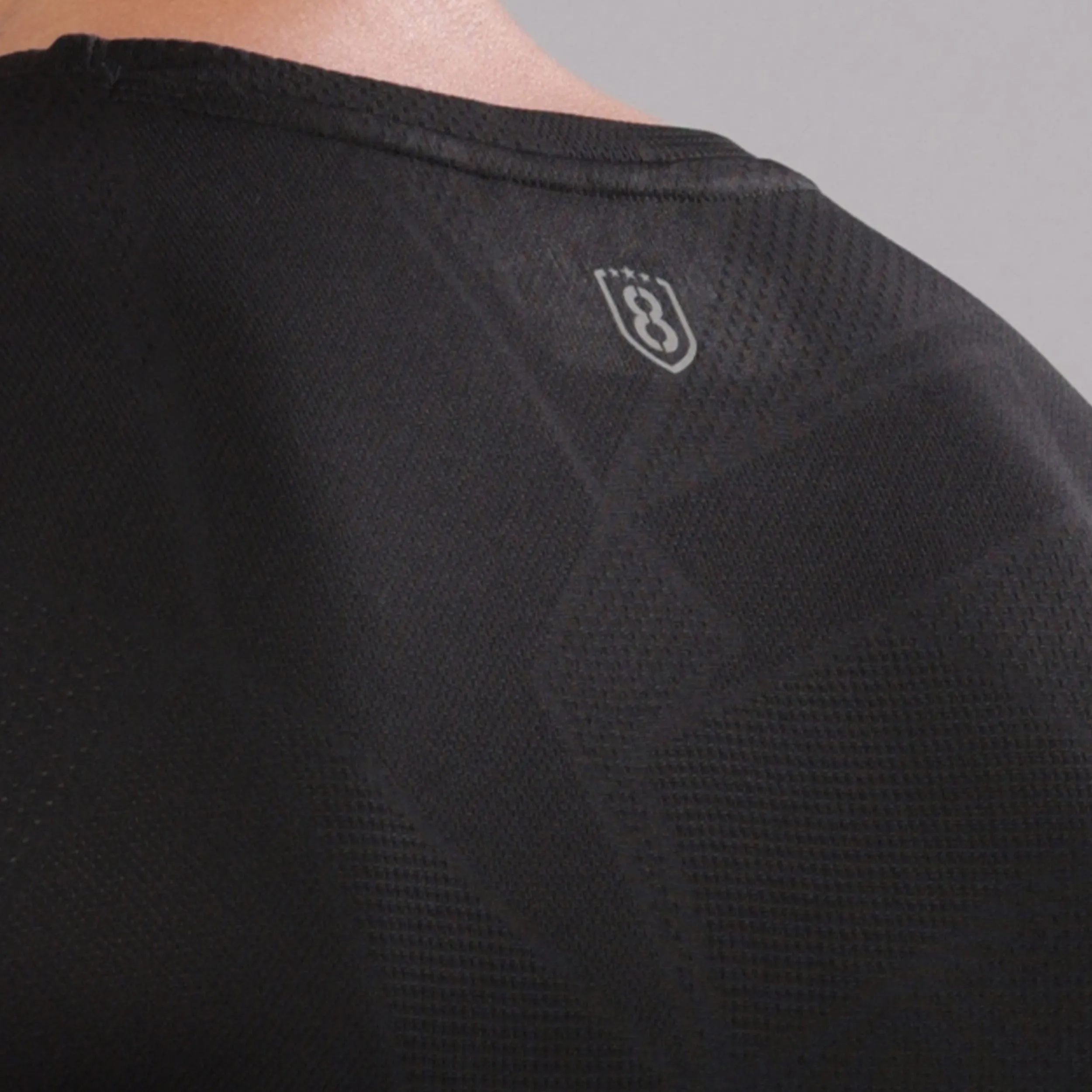 Men's Round Neck Super Smooth Self Design Wrinkle Resistant T shirt