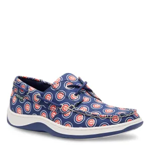 Men's Summer MLB Chicago Cubs Canvas Boat Shoe