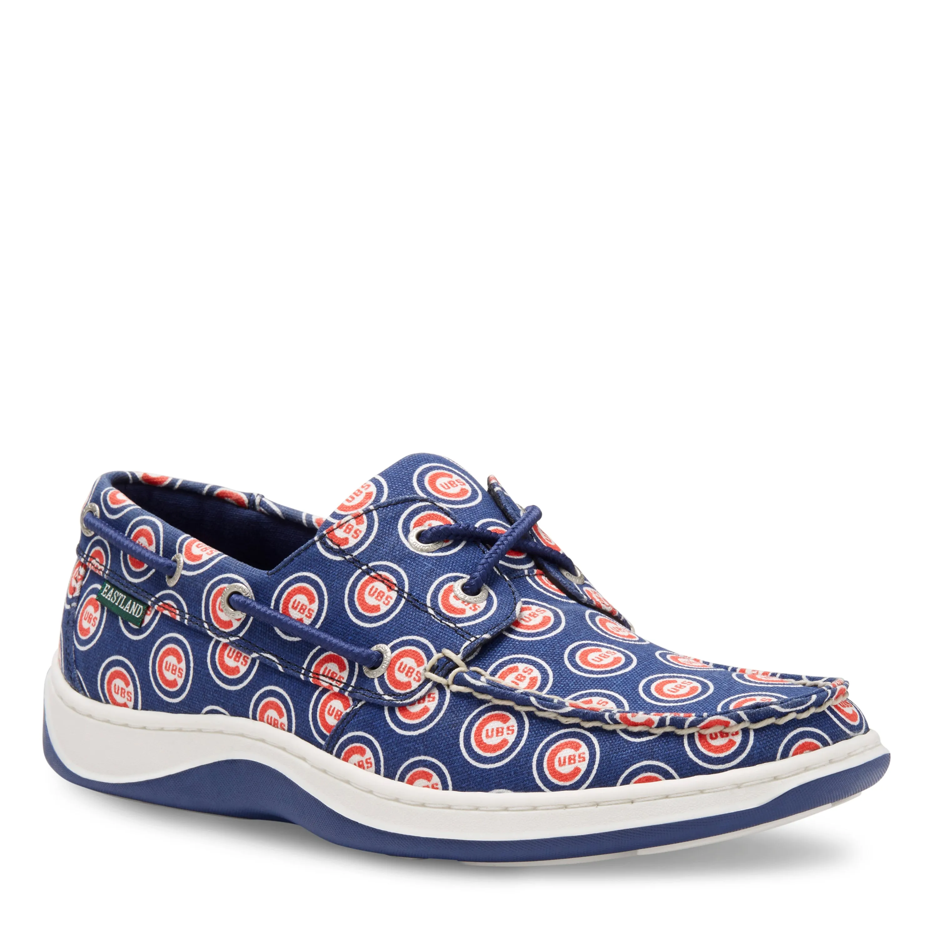 Men's Summer MLB Chicago Cubs Canvas Boat Shoe