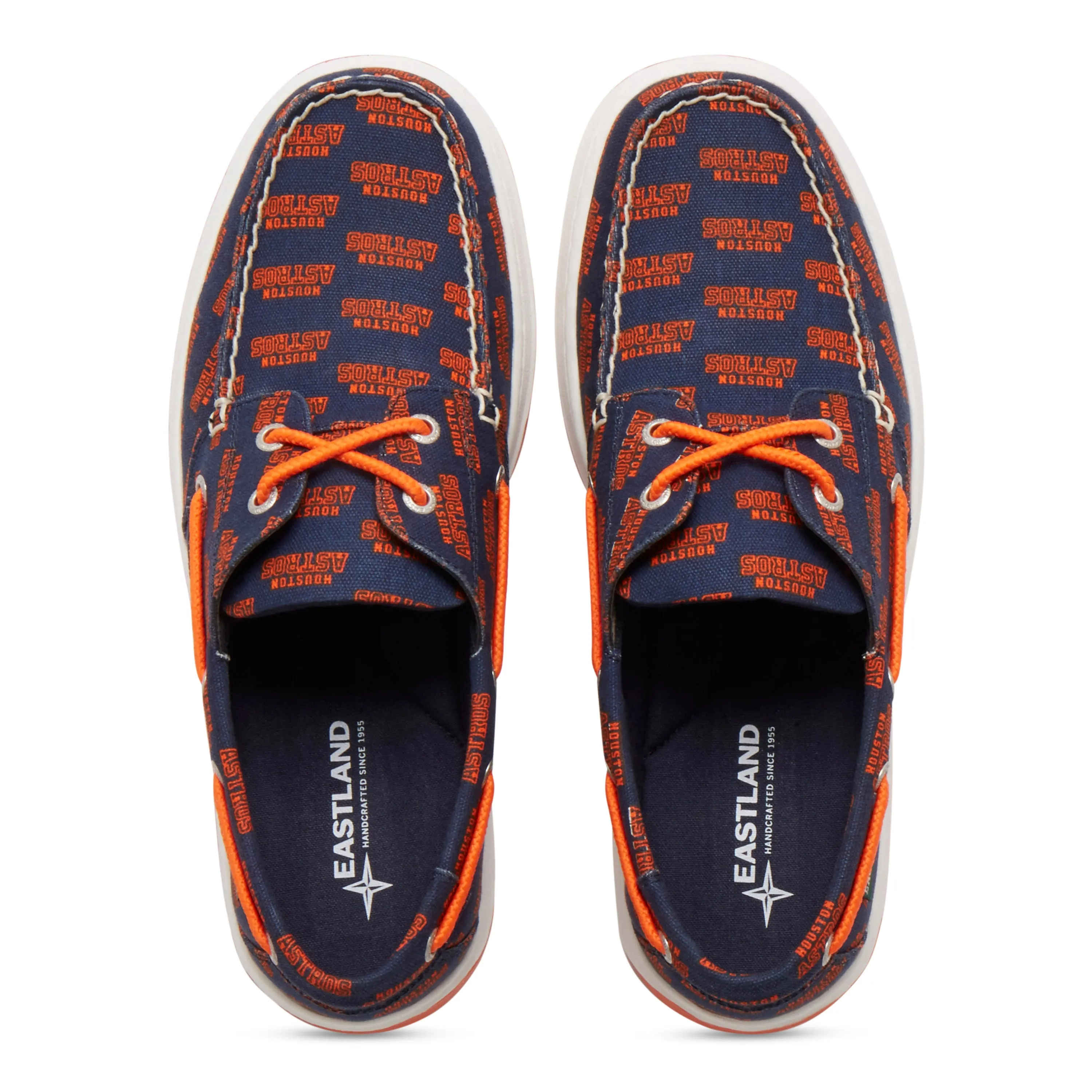 Men's Summer MLB Houston Astros Canvas Boat Shoe