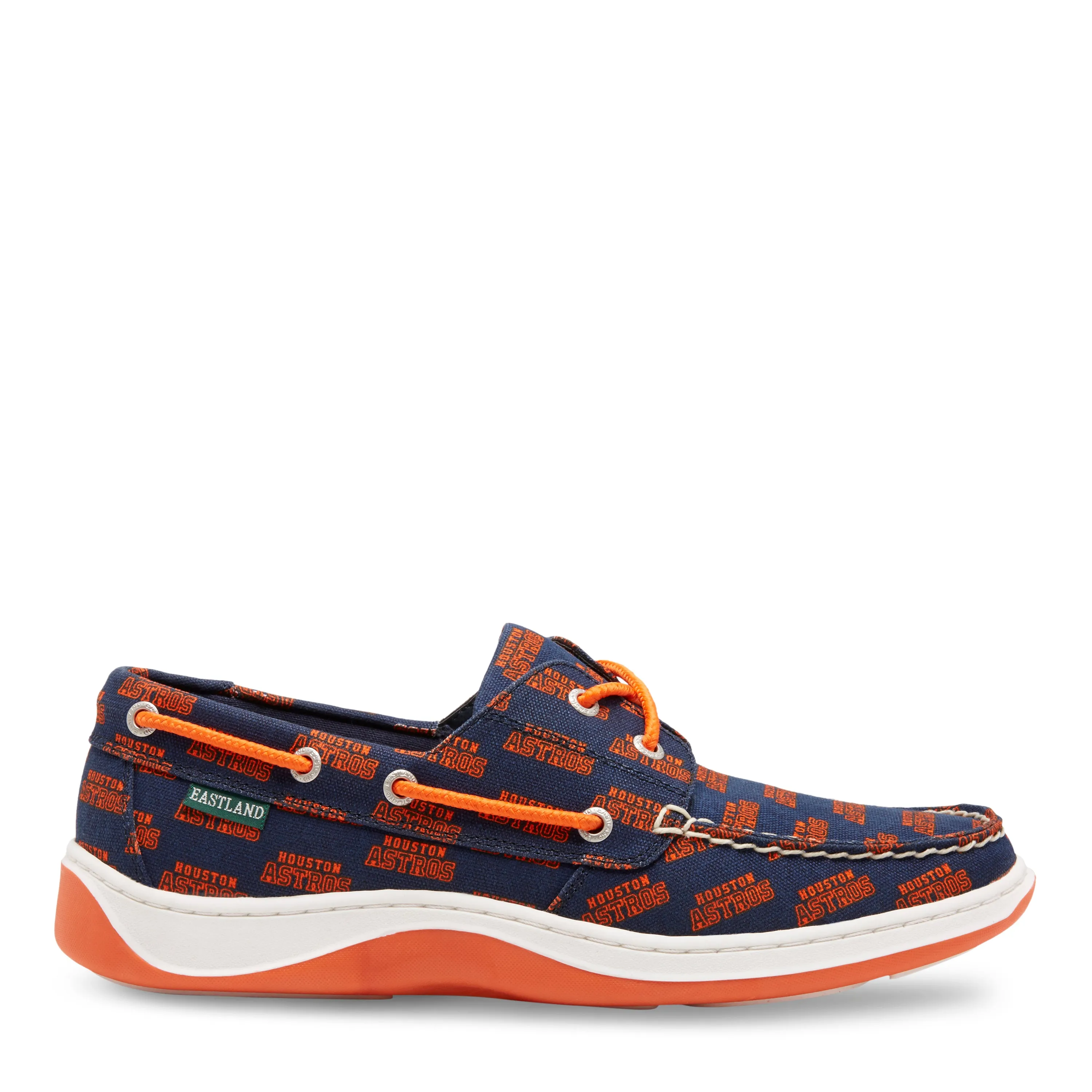 Men's Summer MLB Houston Astros Canvas Boat Shoe