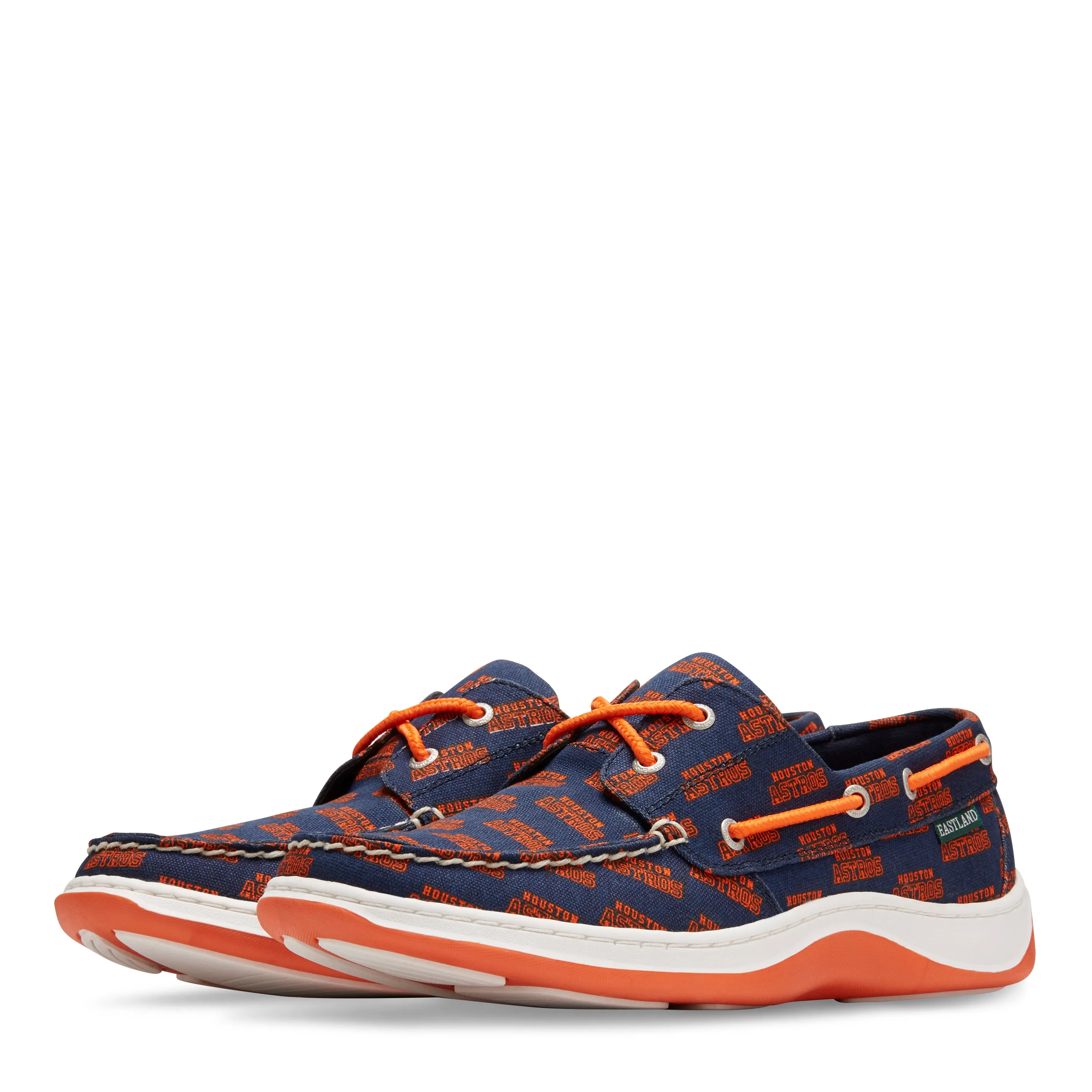 Men's Summer MLB Houston Astros Canvas Boat Shoe