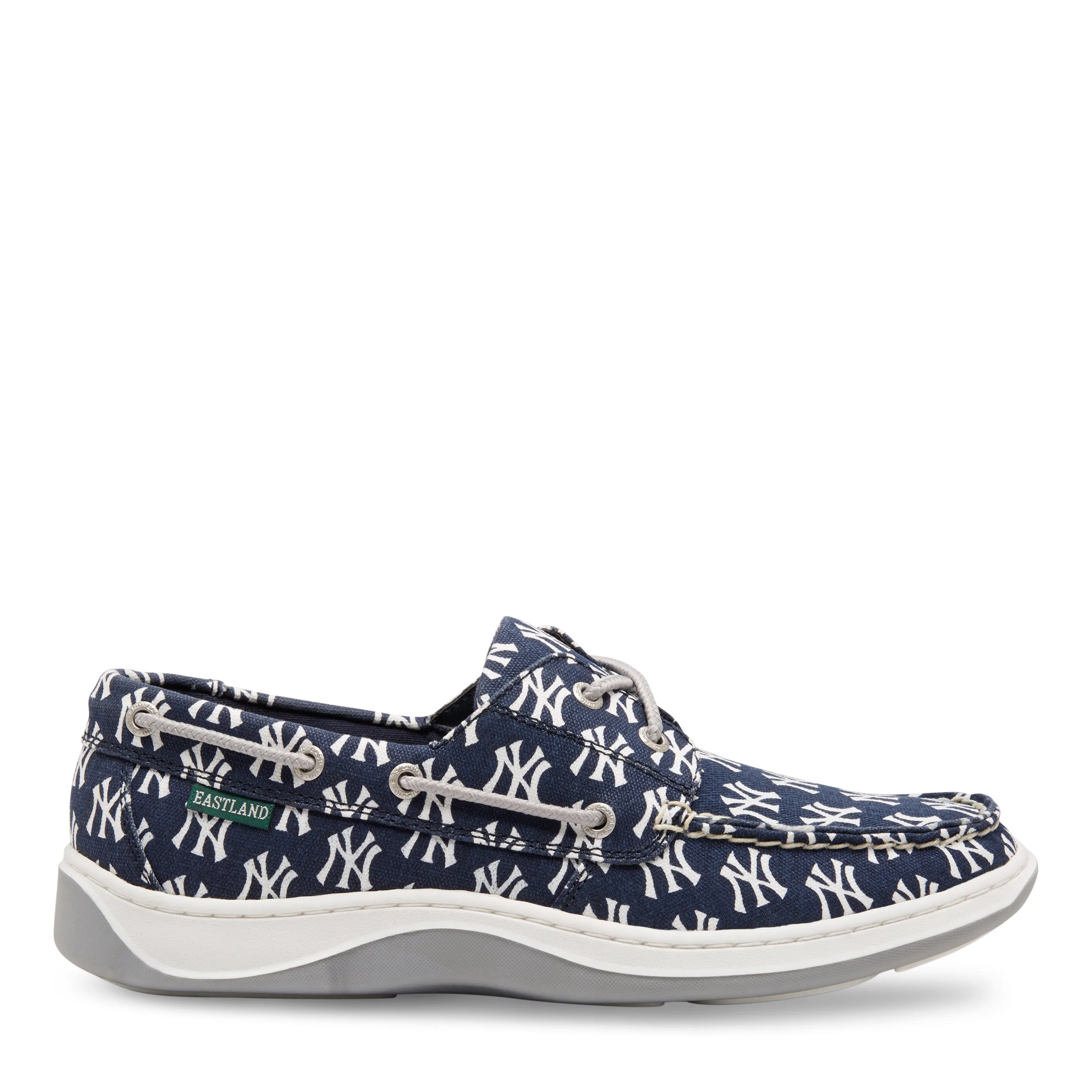 Men's Summer MLB New York Yankees Canvas Boat Shoe