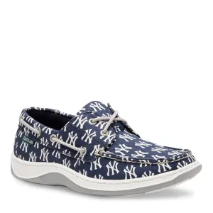 Men's Summer MLB New York Yankees Canvas Boat Shoe